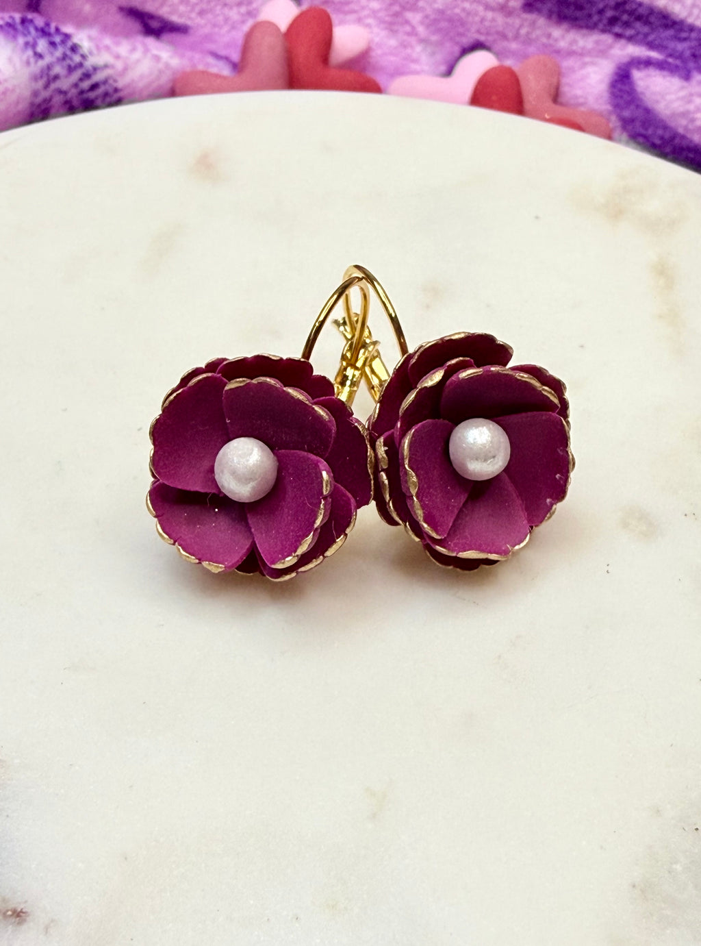 Chic Turnip Flower Dangles