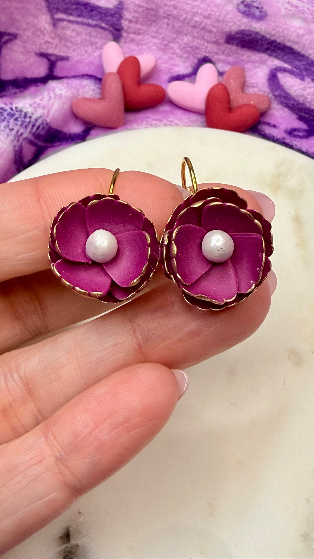 Chic Turnip Flower Dangles