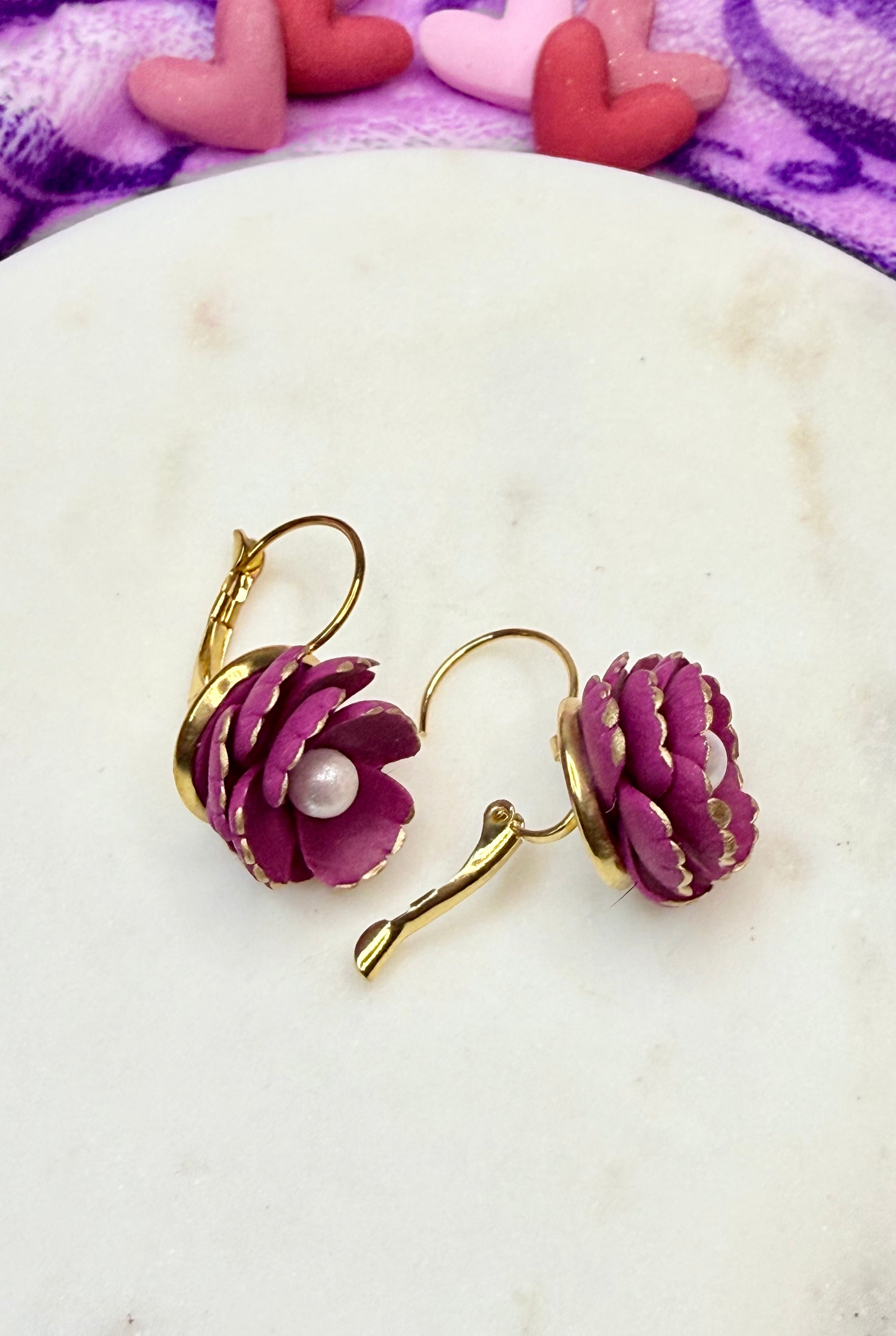 Chic Turnip Flower Dangles