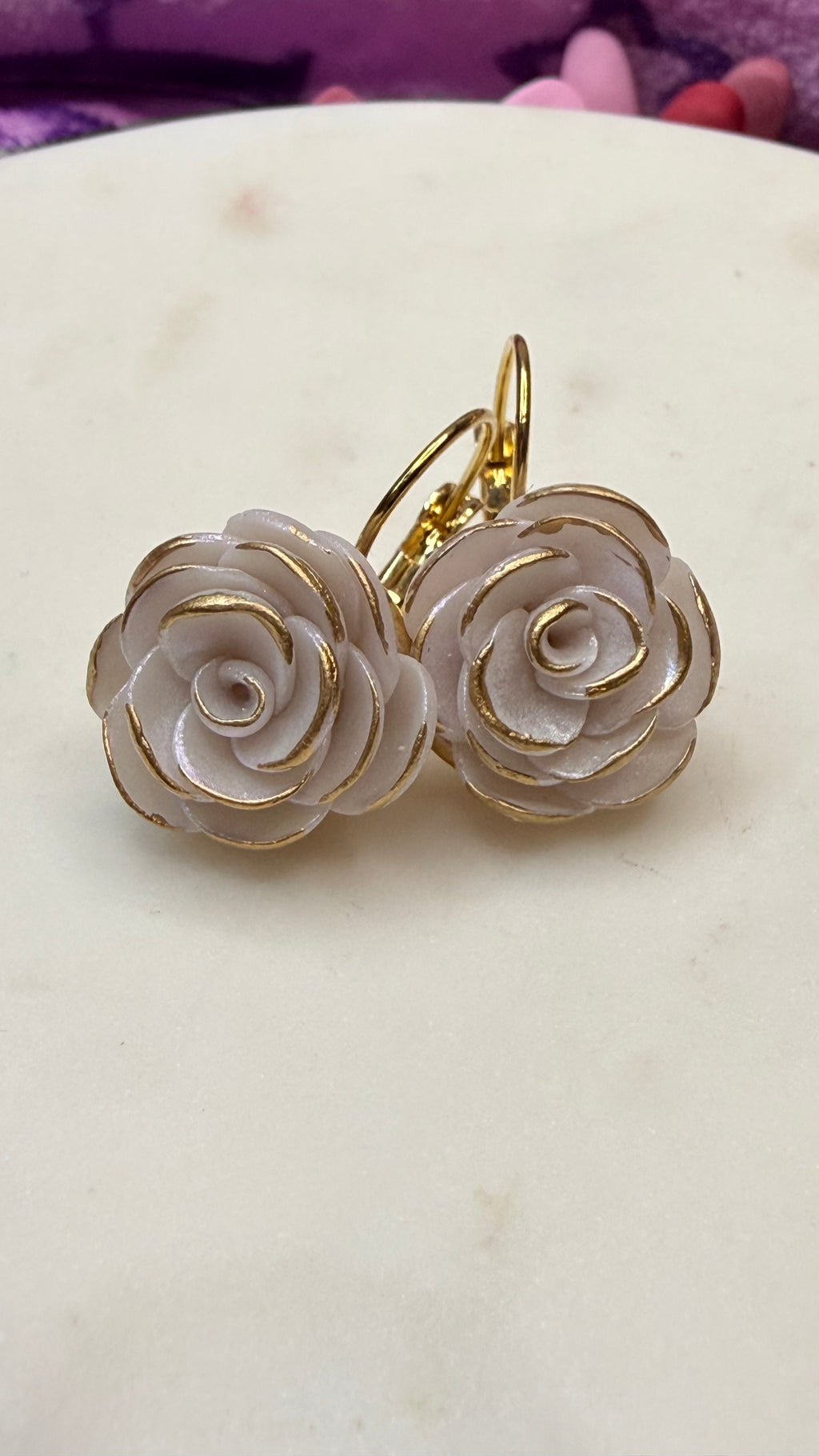 Rose Dangles (3 Colors)