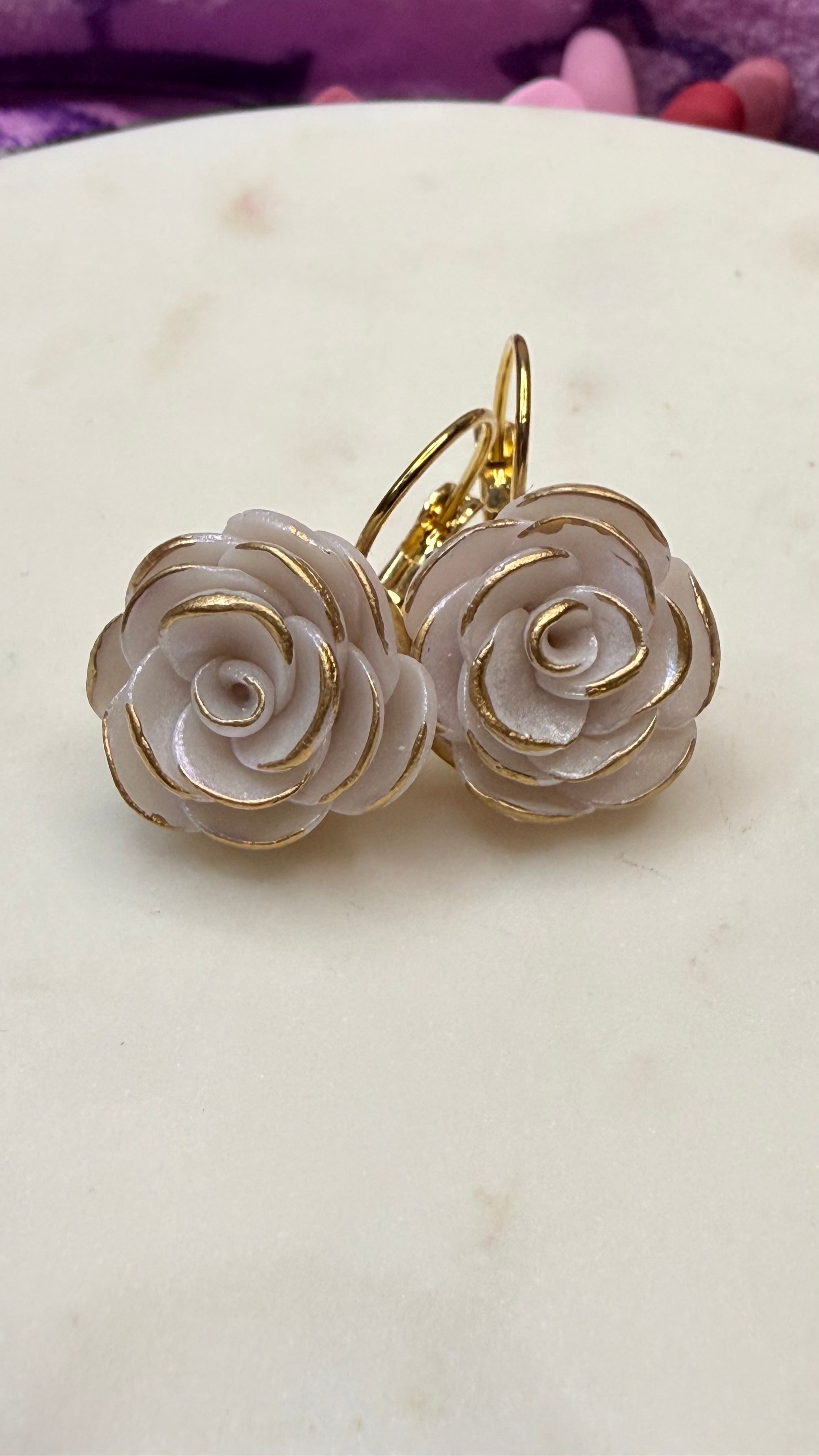 Rose Dangles (3 Colors)