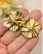 5 Petal Delicate Statement Earrings (5 Colors Available)