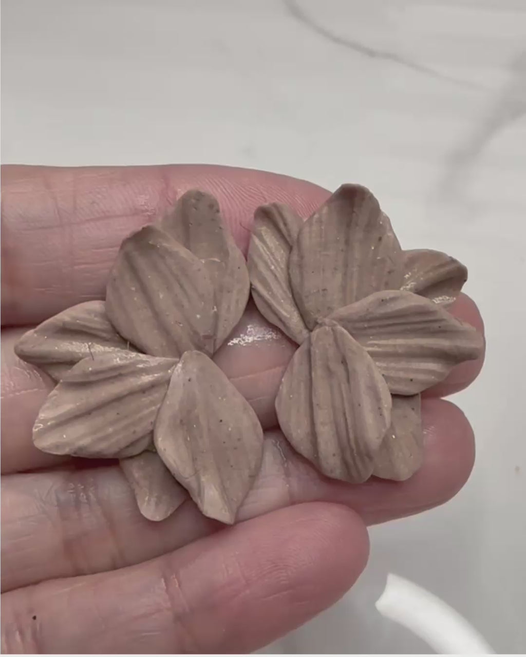 Gold Angel Wings Statement Earrings